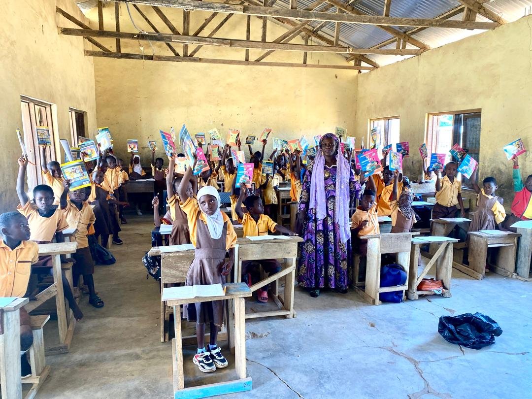 Book Distribution Project in Wa Municipal, Upper West  Region
